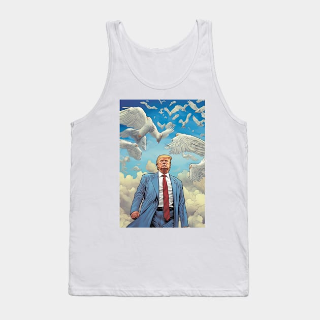 Trump Prison T-Shirts Design Tank Top by Maverick Media